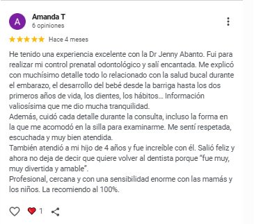 testimonio prenatal